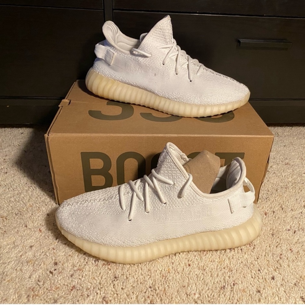 “Triple White” Yeezy V1 Size 13